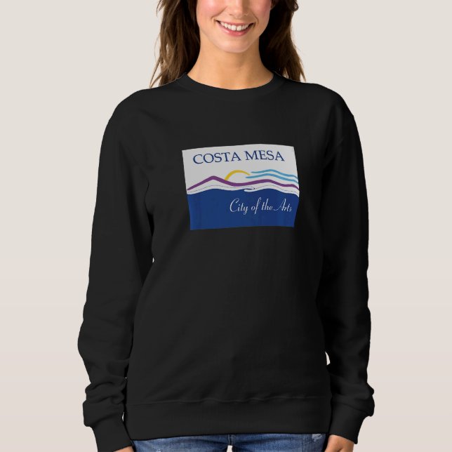 Sweatshirt Drapeau de Costa Mesa Californie   (Devant)