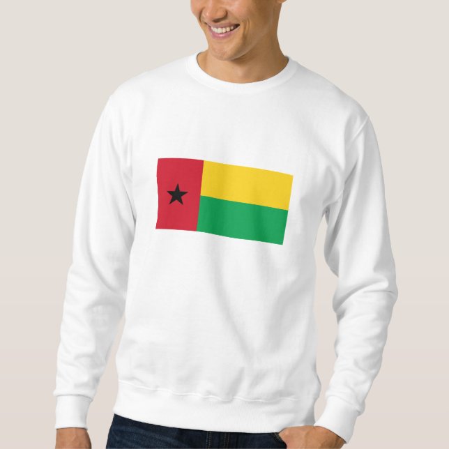 Sweatshirt Drapeau de Guinée-Bissau (Devant)