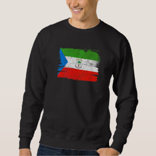 Sweatshirt Drapeau de Guinée équatoriale Fierté Amitié Fier P