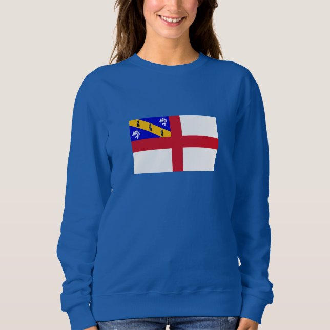 Sweatshirt Drapeau de Herm (Devant)