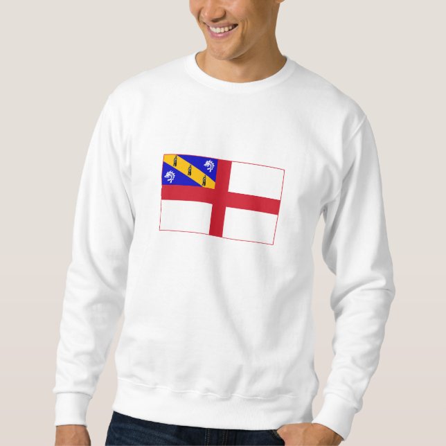 Sweatshirt Drapeau de Herm (Devant)