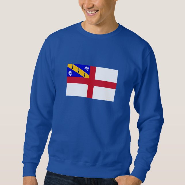 Sweatshirt Drapeau de Herm (Devant)