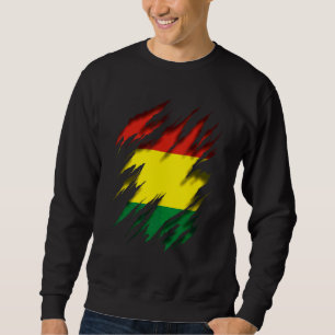 Sweatshirt Drapeau de la Bolivie