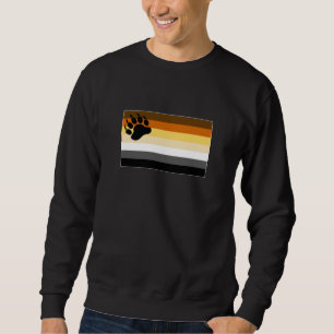 Sweatshirt Drapeau de la fierté de l'ours gay
