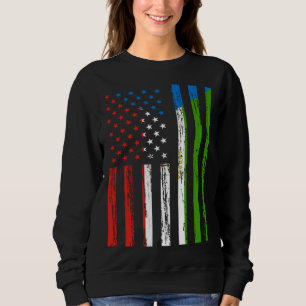 Sweatshirt Drapeau de la Guinée équatoriale Amérique États-Un