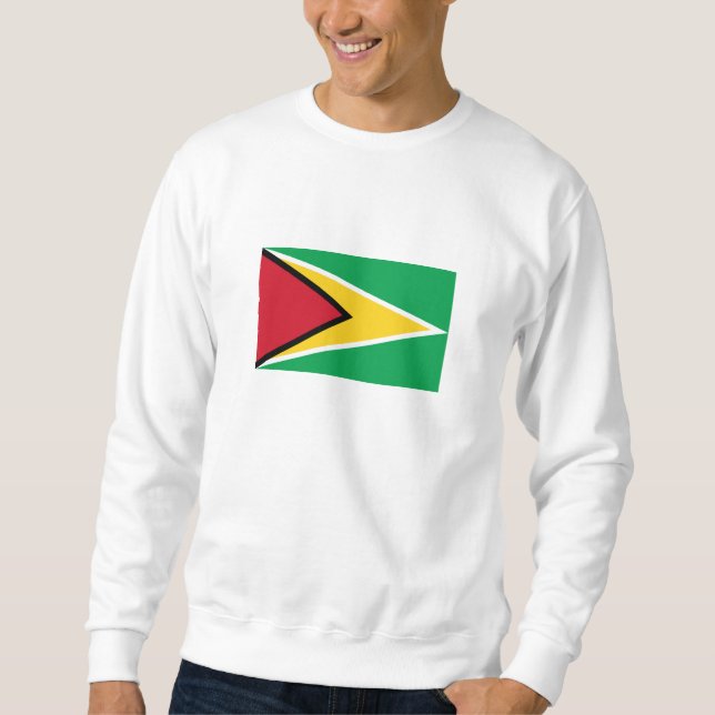 Sweatshirt Drapeau de la Guyane (Devant)