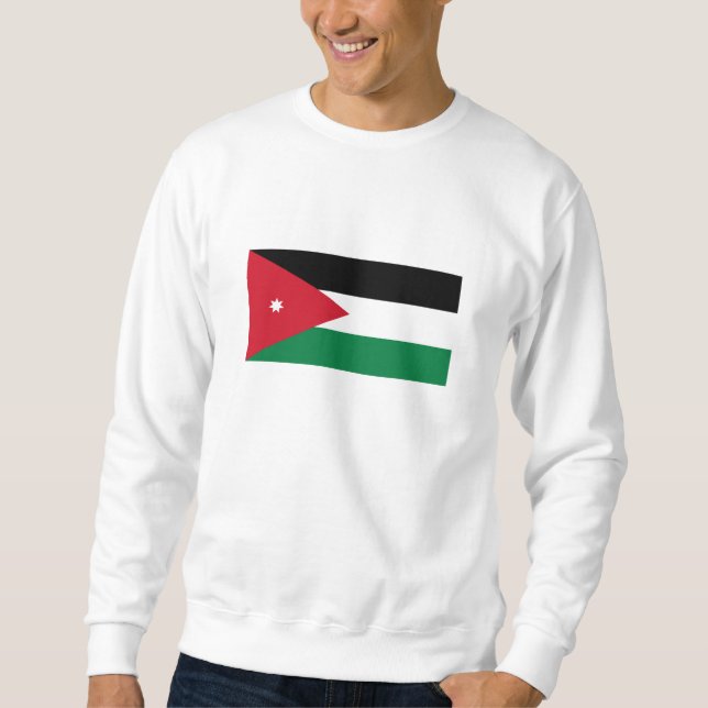Sweatshirt Drapeau de la Jordanie (Devant)