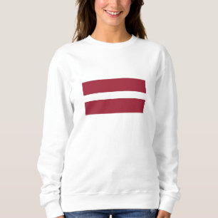 Sweatshirt Drapeau de la Lettonie