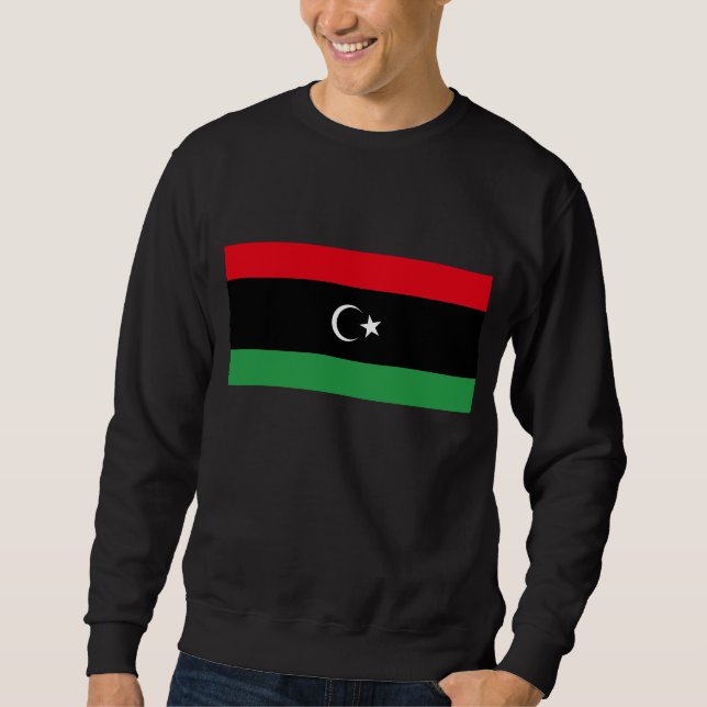 Sweatshirt Drapeau de la Libye (Devant)