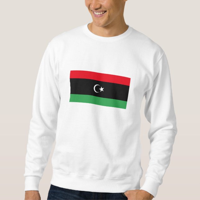 Sweatshirt Drapeau de la Libye (Devant)