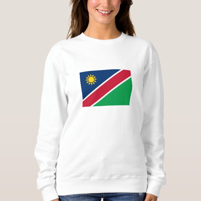 Sweatshirt Drapeau de la Namibie (Devant)