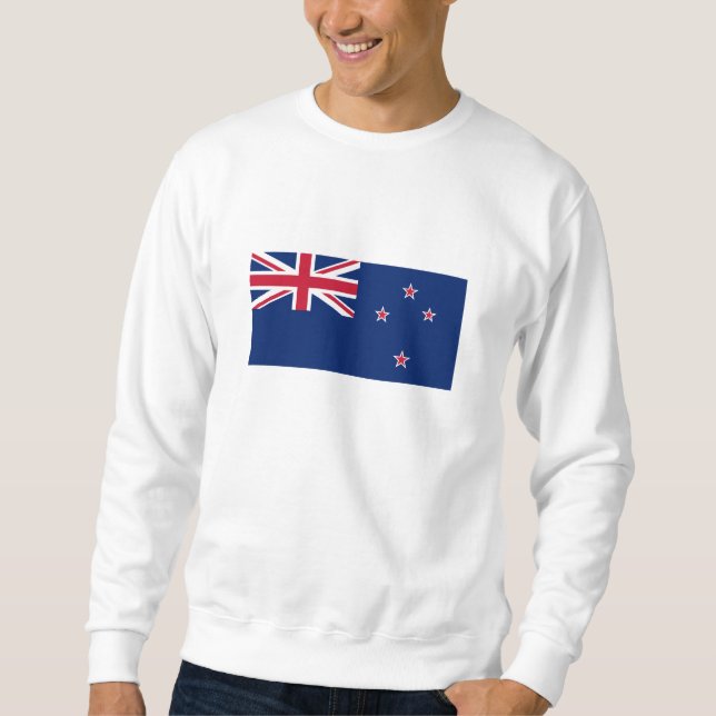 Sweatshirt Drapeau de la Nouvelle-Zélande (Devant)