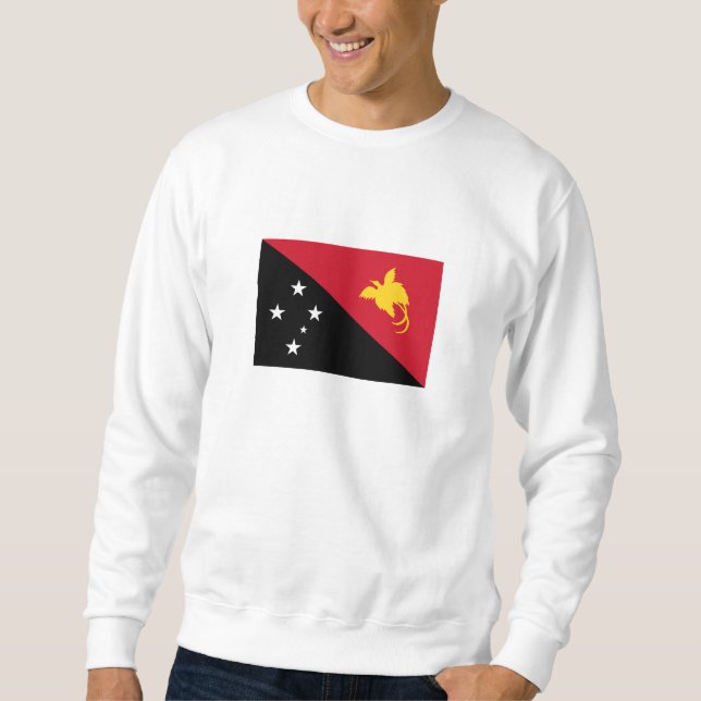 Sweatshirt Drapeau de la Papouasie-Nouvelle-Guinée (Devant)