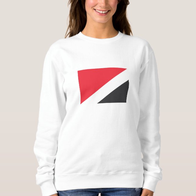 Sweatshirt Drapeau de la Principauté de Sealand (Devant)