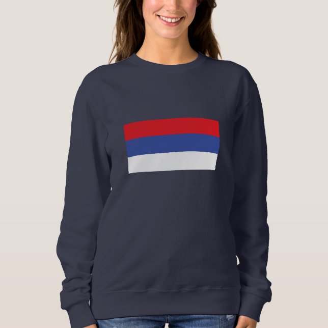 Sweatshirt Drapeau de la Republika Srpska (Devant)