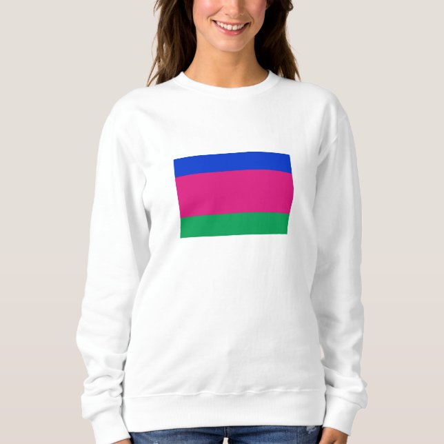 Sweatshirt Drapeau de la République populaire du Kuban (Devant)