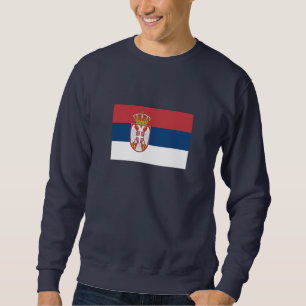 Sweatshirt Drapeau de la Serbie