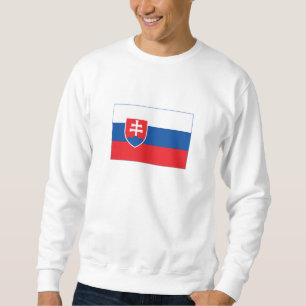 Sweatshirt Drapeau de la Slovaquie