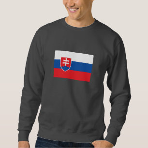 Sweatshirt Drapeau de la Slovaquie