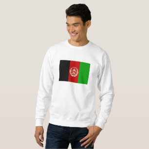 Sweatshirt Drapeau de l'Afghanistan patriotique