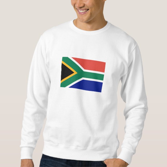 Sweatshirt Drapeau de l'Afrique du Sud (Devant)