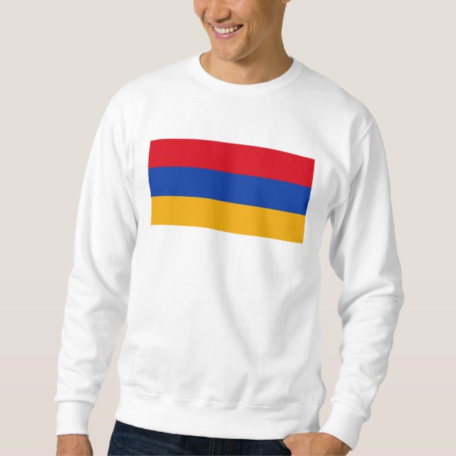 Sweatshirt Drapeau de l'Arménie (Devant)