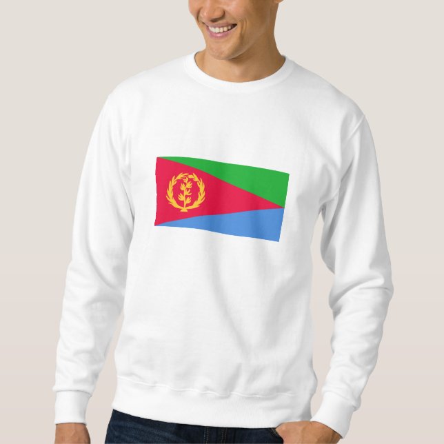 Sweatshirt Drapeau de l'Érythrée (Devant)