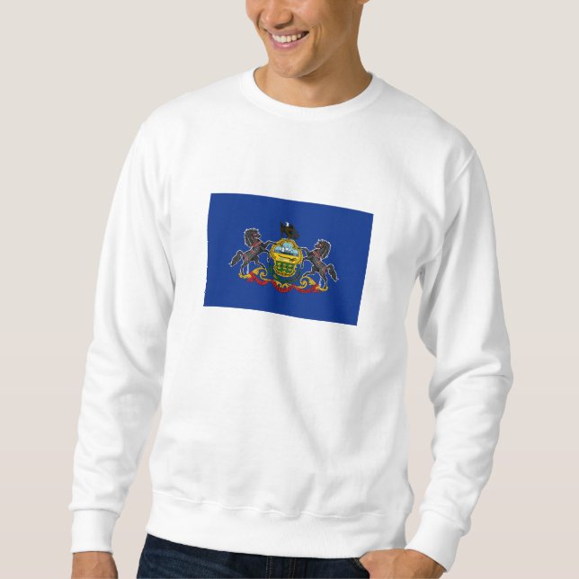 Sweatshirt Drapeau de l'État de Pennsylvanie (Devant)