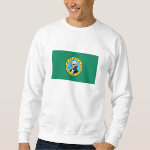 Sweatshirt Drapeau de l'État de Washington