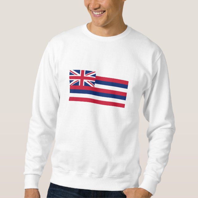 Sweatshirt Drapeau de l'État d'Hawaï (Devant)