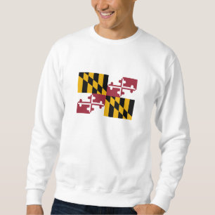 Sweatshirt Drapeau de l'État du Maryland