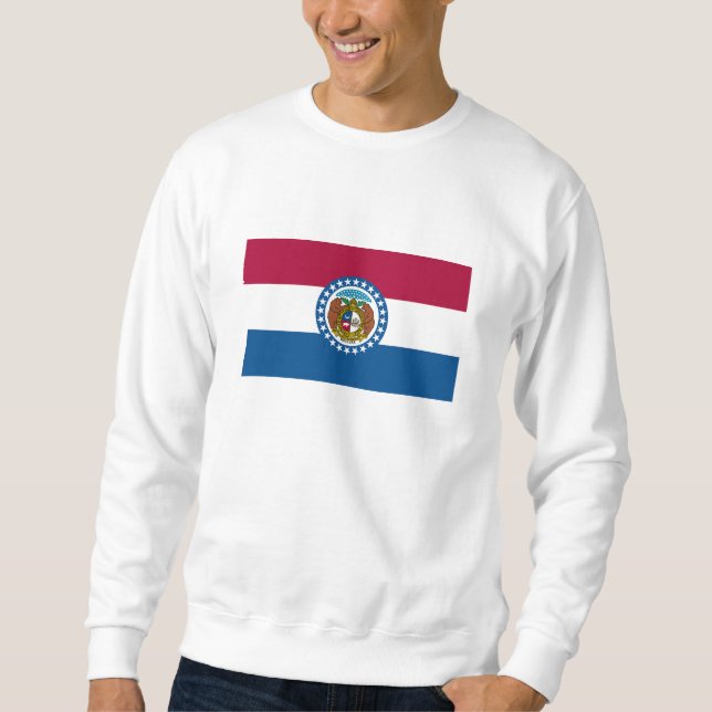 Sweatshirt Drapeau de l'État du Missouri (Devant)