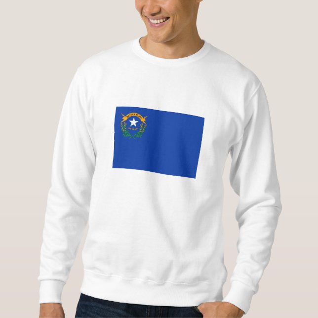 Sweatshirt Drapeau de l'État du Nevada (Devant)