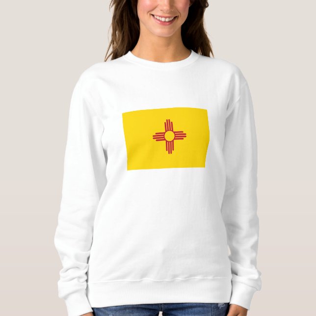 Sweatshirt Drapeau de l'État du Nouveau-Mexique (Devant)
