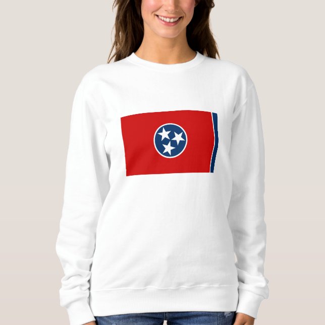 Sweatshirt Drapeau de l'État du Tennessee (Devant)
