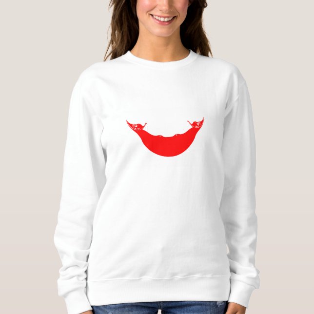 Sweatshirt Drapeau de l'île de Pâques (Devant)
