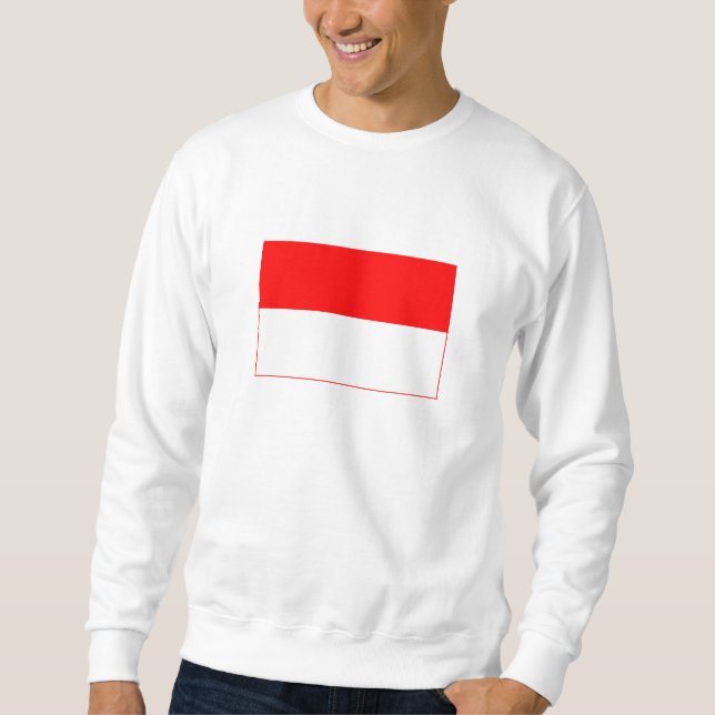 Sweatshirt Drapeau de l'Indonésie (Devant)