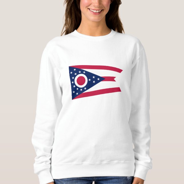 Sweatshirt Drapeau de l'Ohio (Devant)