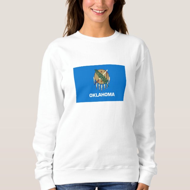 Sweatshirt Drapeau de l'Oklahoma (Devant)
