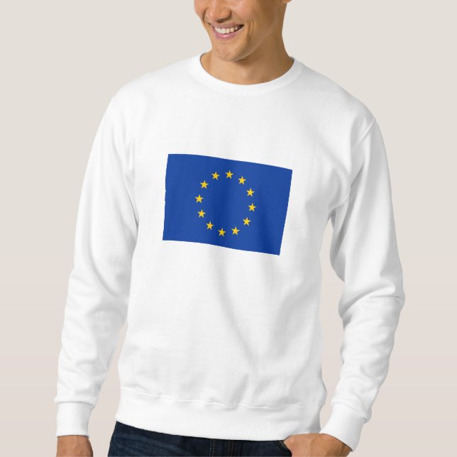 Sweatshirt Drapeau de l'Union européenne (Devant)