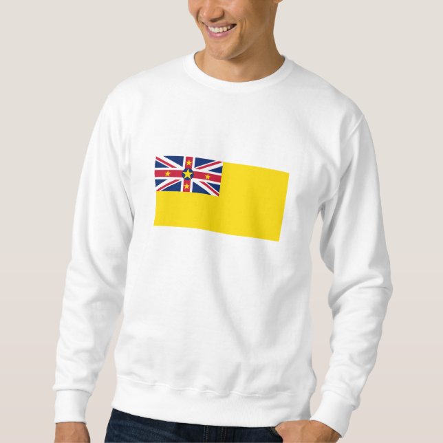Sweatshirt Drapeau de Niue (Devant)