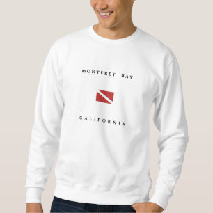 Sweatshirt Drapeau de piqué de scaphandre de la Californie d