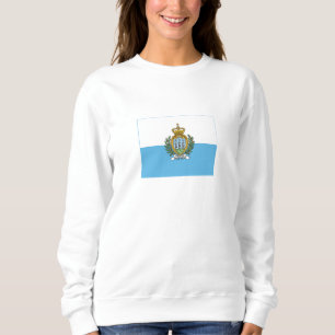 Sweatshirt Drapeau de Saint-Marin