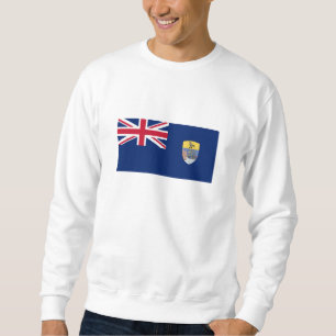 Sweatshirt Drapeau de Sainte-Hélène