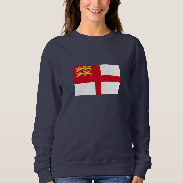 Sweatshirt Drapeau de Sercq (Devant)