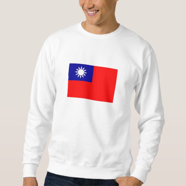 Sweatshirt Drapeau de Taïwan (Devant)