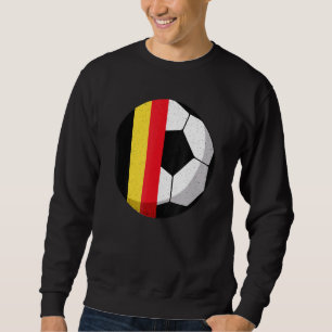 Sweatshirt Drapeau demi-belge Football