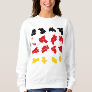 Sweatshirt Drapeau des États allemands
