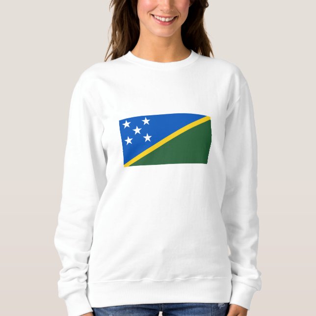 Sweatshirt Drapeau des Îles Salomon (Devant)