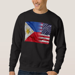 Sweatshirt Drapeau Des Philippines Aux Philippines - Racines